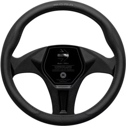 KORMÁNYVÉDŐ MOMO COMFORT M FEKETE