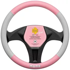 KORMÁNYVÉDŐ MOMO PINK-GREY M 