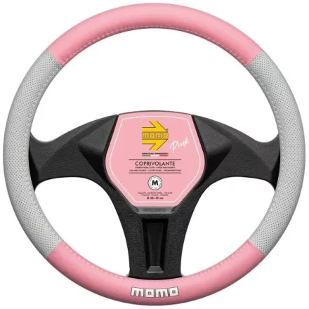 KORMÁNYVÉDŐ MOMO PINK-GREY M 