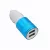 Szivargyújtó Usb Elosztó 2-es, Kék, 12/24V 2,1A