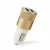 Szivargyújtó Usb Elosztó 2-es, Arany, 12/24V 2,1A