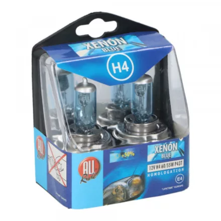 All Ride, 12V H4 BX 60/55W +50% izzó pár