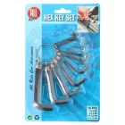 AllRide, Imbuszkulcs készlet, 10db-os