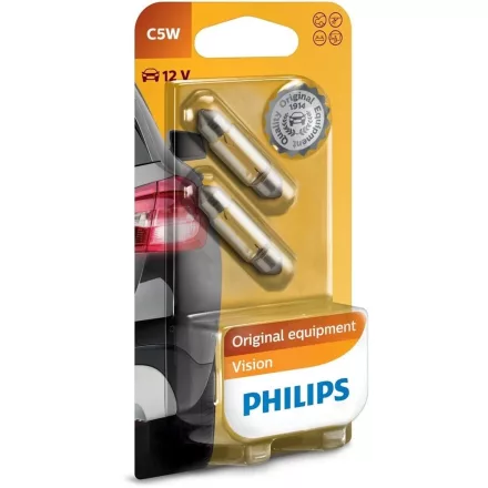 Philips, Szofita Izzó, 12V 5W, 2db