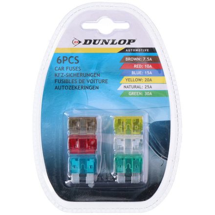 Dunlop, Biztosíték Szett Késes, 6db