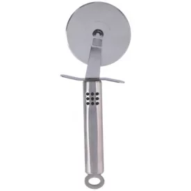 Alpina Rozsdamentes Acél Pizza Szeletelő 22 cm-es, Forgó