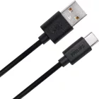 Philips, Adatkábel Usb - Usb-C Fekete, 1,2m