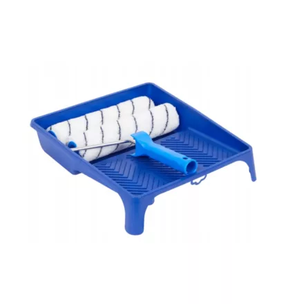 KINZO FESTŐKÉSZLET 2X 25CM-ES HENGER + FESTŐTÁLCA