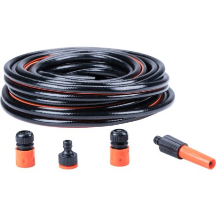 Black & Decker locsolótömlő készlet, 20méter, 1/2" (12mm) átmérő