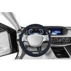 All Ride Műbőr Kormányvédő Fekete - 37-39cm