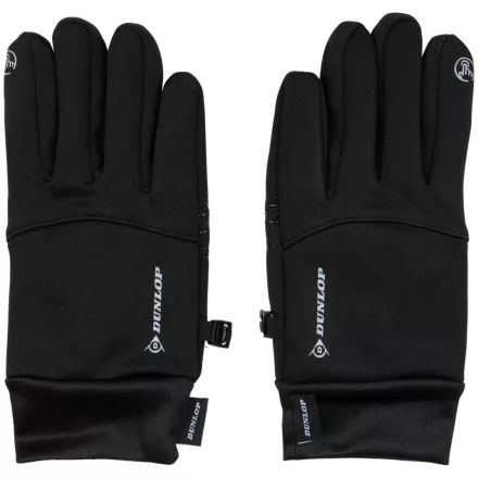 Dunlop Fekete Kerékpáros Kesztyű M-es méret