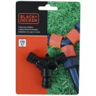 Black+Decker tömlőcsatlakozó 3 utas