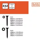 Black&Decker 332db-os facsavar készlet