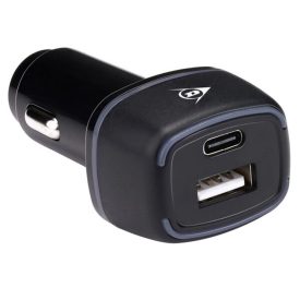 Dunlop, Szivargyújtós Töltő 1xUsb/Usb-C, 12/24V