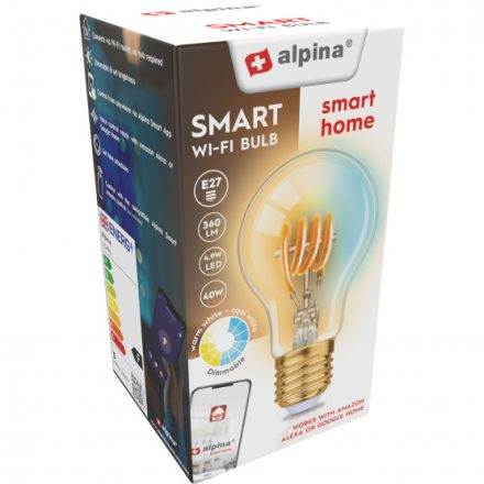 Alpina, Led Izzó E27 300Lm