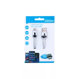 Grundig, Adatkábel, Usb - Usb-C, 2M