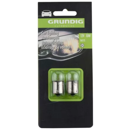 Grundig, 12V 10W BA15S Izzó, 2db