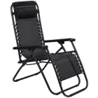 Fekete Összecsukható Kempingszék