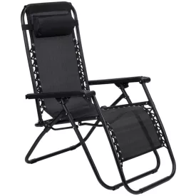 Fekete Összecsukható Kempingszék