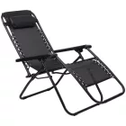 Fekete Összecsukható Kempingszék