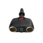 All Ride, Szivargyújtó Elosztó 4-es, Kapcsolható/Dönthető, 12/24V