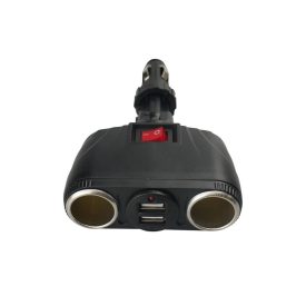   All Ride, Szivargyújtó Elosztó 4-es, Kapcsolható/Dönthető, 12/24V