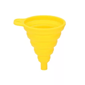 Sárga Összenyomható Szilikon Tölcsér
