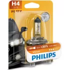 PHILIPS Vision Halogén izzó H4 12V 60/55W P43t-38 +30% 1db