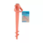 Hordozható napernyőtartó állvány, homokba 42cm