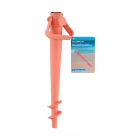Hordozható napernyőtartó állvány, homokba 42cm