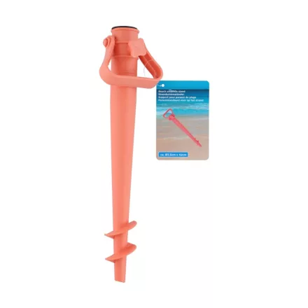 Hordozható napernyőtartó állvány, homokba 42cm
