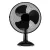 LifeTime, Asztali Ventilátor 3fokozat, 230V 35W 30cm