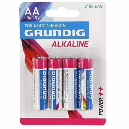 GRUNDIG ELEM AA LR6 1,5V 4DB 2100MAH POWER++
