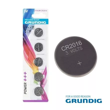 Grundig CR2016 lítium gombelem 3V