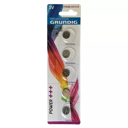 Grundig CR1216 lítium elem 3V
