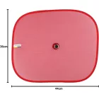 Dunlop Molly autós napellenző - piros 2db - 44x36cm