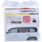Dunlop Molly autós napellenző - piros 2db - 44x36cm