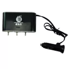 All Ride 3-as Szivargyújtó Elosztó Külön Kapcsolókkal és USB Kimenettel 12/24V