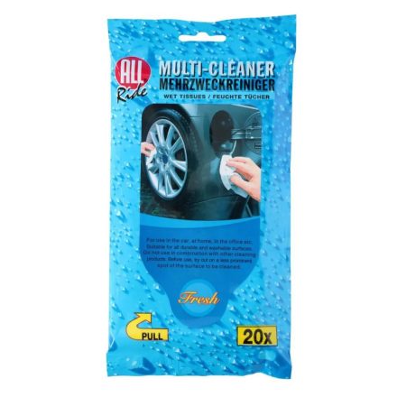 AllRide Multi-Cleaner Univerzális Tisztító Nedveskendő