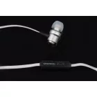 Grundig fülhallgató mikrofonnal - Metal Pro ezüst