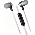 Grundig fülhallgató mikrofonnal - Metal Pro ezüst