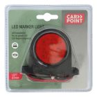 Carpoint LED utánfutó szélességjelző bal piros/fehér 67 mm