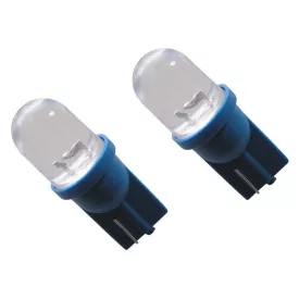 CarPoint átlátszó Kék 5W, T10 , LED párban