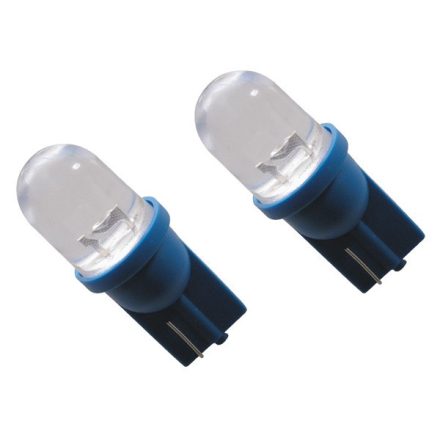 CarPoint átlátszó Kék 5W, T10 , LED párban
