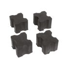 Carpoint, Rugóerősítő Gumibak, 4 Db