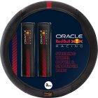 Red Bull Oracle Univerzális Kormányvédő + Biztonságiöv párna - 001-es típus - Fekete/Piros