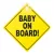Baby On Board Tapadókorongos Tábla