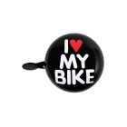 Dresco, Kerékpár csengő, I Love My Bike, Fekete
