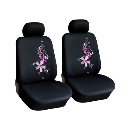 OTO TOP ÜLÉSHUZAT ELŐRE SPRING FLOWERS PÁRBAN FEJTÁMLA HUZATTAL