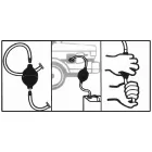 Oto Top Gumilabdás Szivattyú 160 cm 6 mm